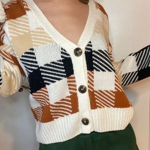 Knit cardigan